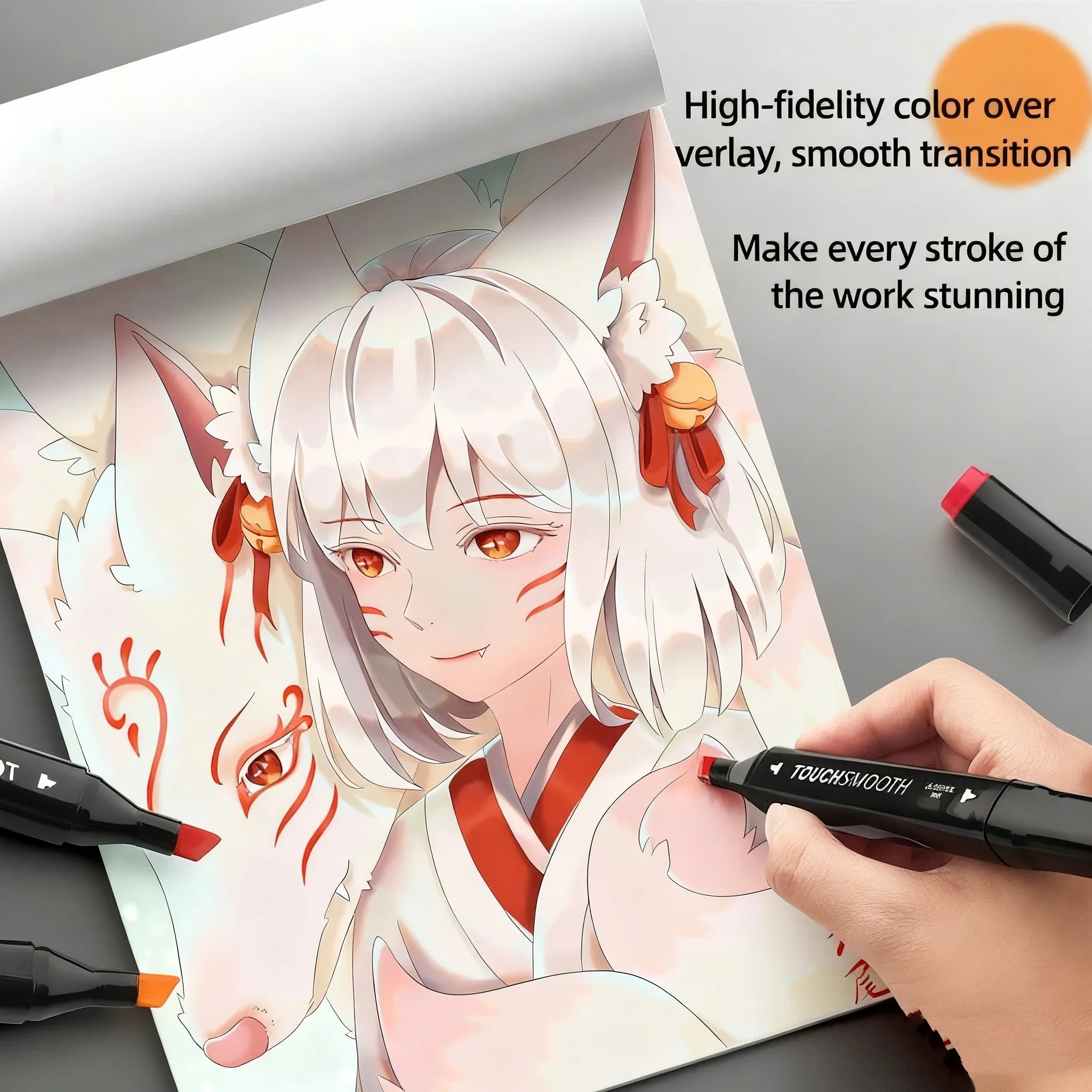 Vivid Color Art Markers Set