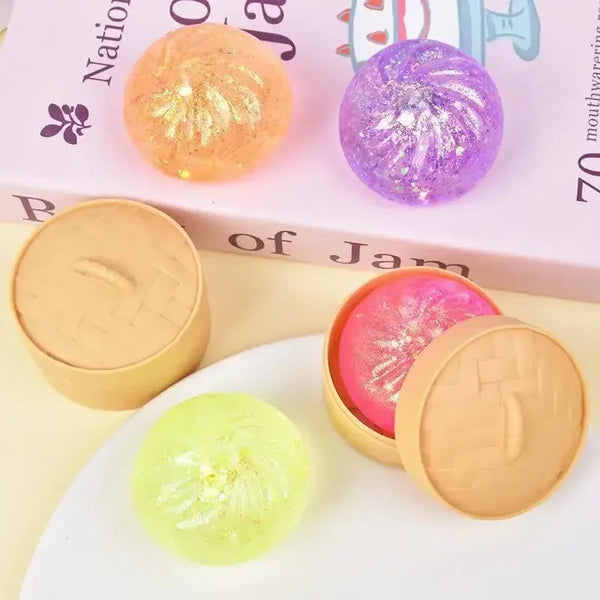 Colorful Glitter Stress Balls