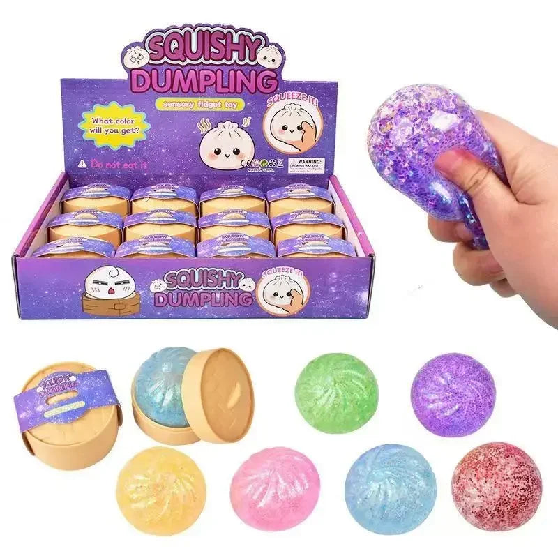 Colorful Glitter Stress Balls