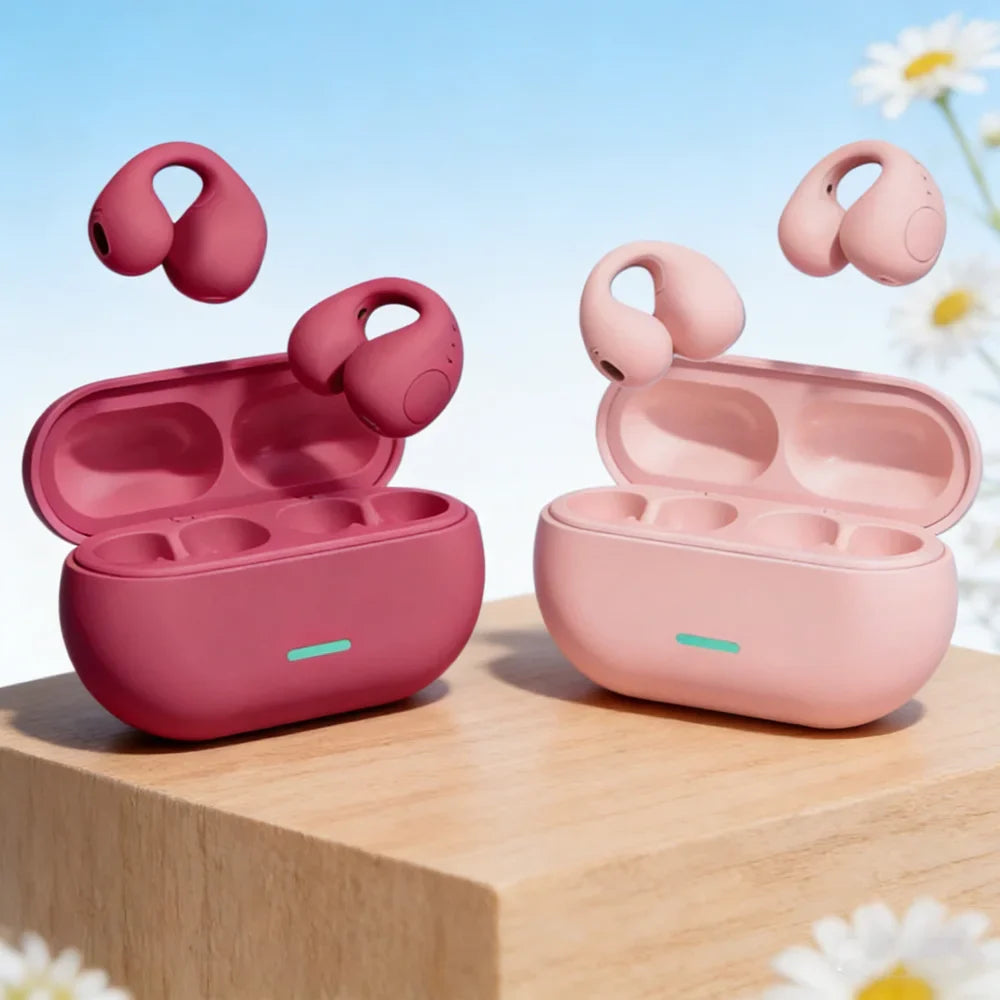 Clip-On Wireless Earbuds